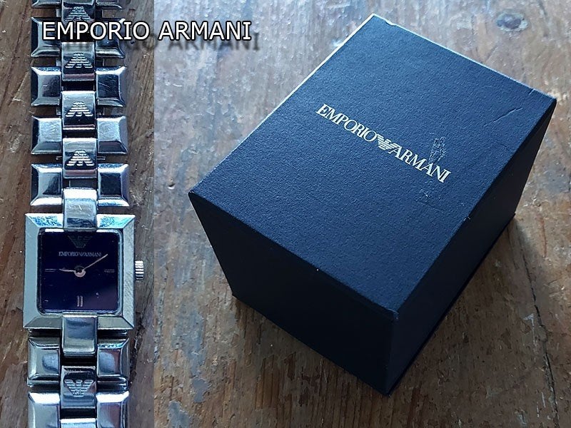 Dameshorloge Emporio Armani, Bijoux, Sacs & Beauté, Enlèvement ou Envoi, Comme neuf, Montre-bracelet