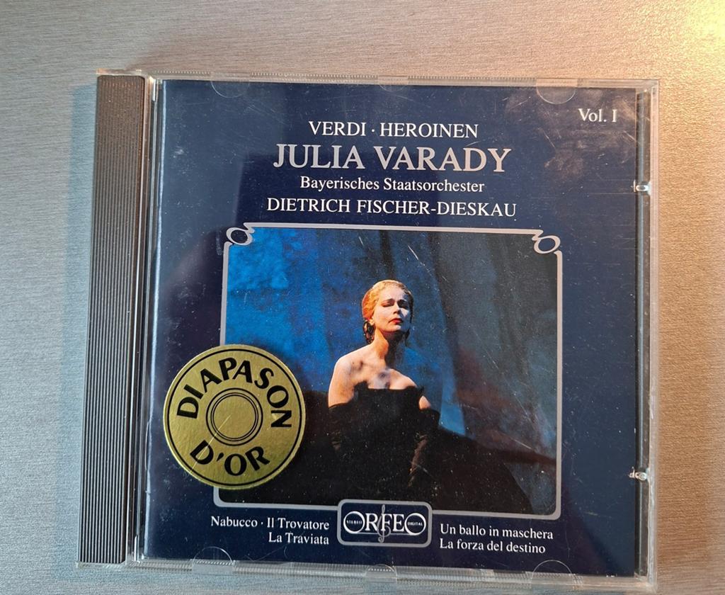 CD. Julia Varady (Orfeo, les héroïnes de Verdi)., CD & DVD, CD | Classique, Enlèvement ou Envoi