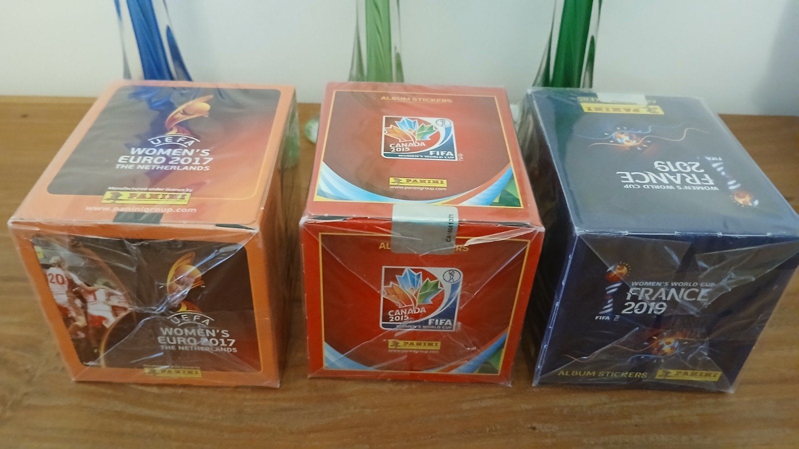 pannini 3 box women, Enlèvement ou Envoi, Neuf, Plusieurs autocollants
