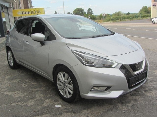 Nissan Micra 0.9i **22.000Km** Caméra Carplay GPS AC, Autos, Argent ou Gris, Achat, Euro 6, Entreprise