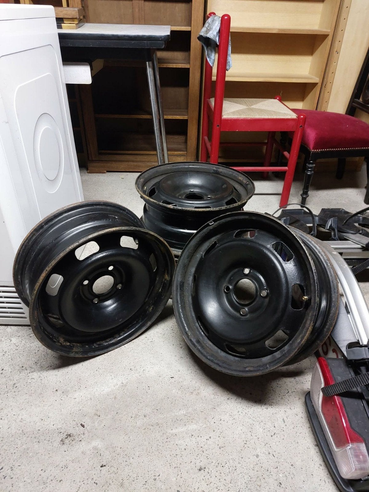 4 jantes 15 pouces 4x108