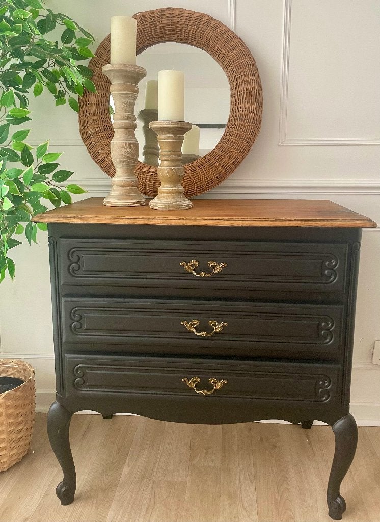 Vintage ladekast/ commode, Huis en Inrichting, Ophalen, Zo goed als nieuw