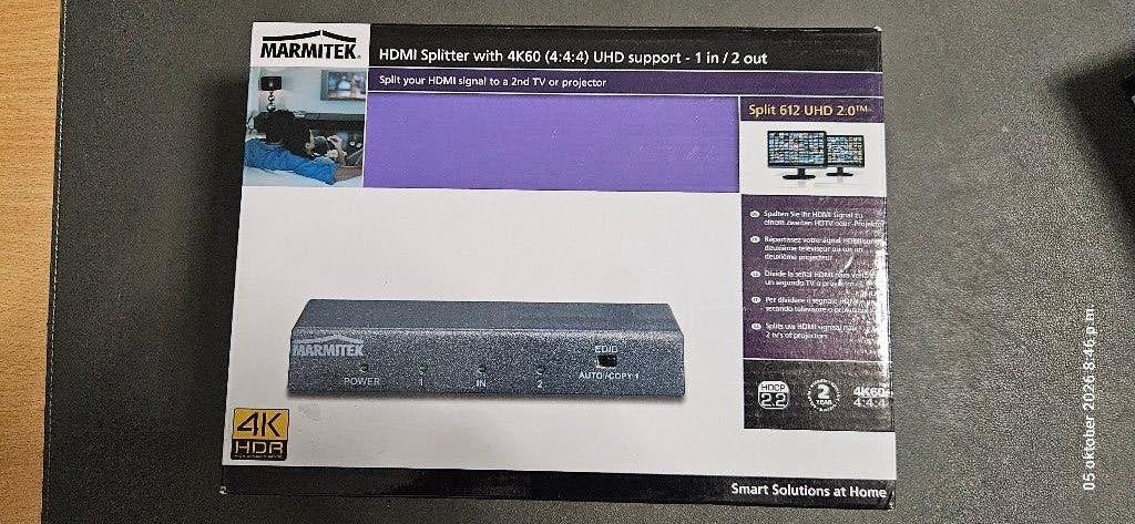 HDMI SPLITTER, TV, Hi-fi & Vidéo, Enlèvement ou Envoi, Comme neuf
