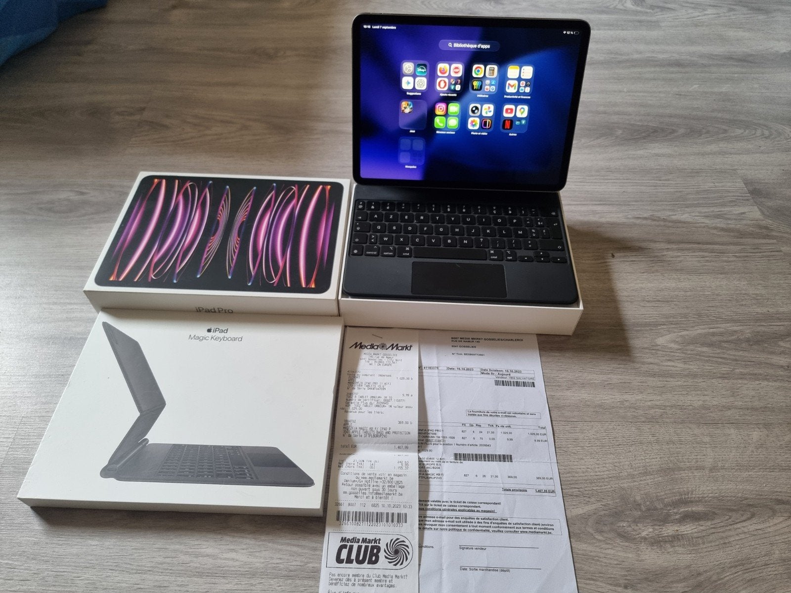 ipad 11 pro + magic keyboard, Informatique & Logiciels, Enlèvement ou Envoi, Comme neuf