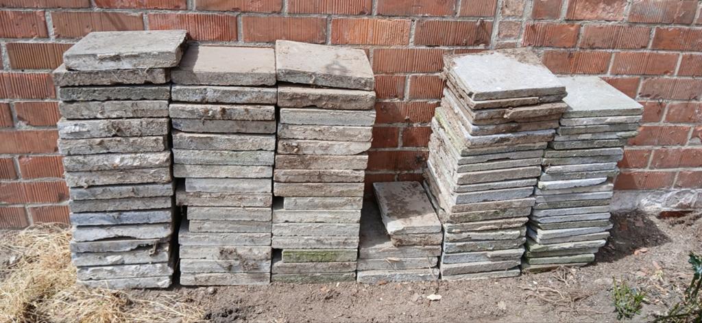 Betonnen tegels, Doe-het-zelf en Bouw, Metselstenen, Ophalen