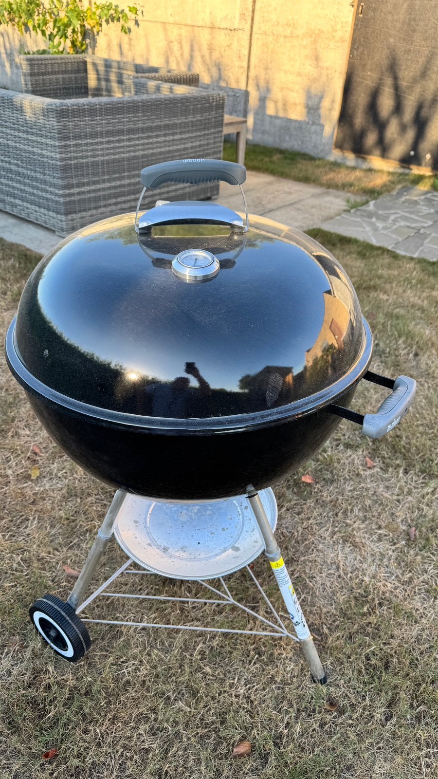 Weber original houtskool BBQ, Tuin en Terras, Ophalen, Zo goed als nieuw