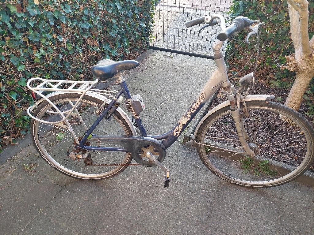 Damesfiets, Fietsen en Brommers, Gebruikt, Velgrem, 47 tot 50 cm, Versnellingen