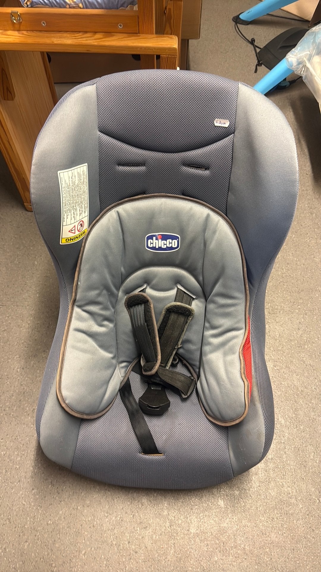 Autostoel voor kinderen geen isofix, Kinderen en Baby's, Ophalen, Zo goed als nieuw, Chicco, Isofix