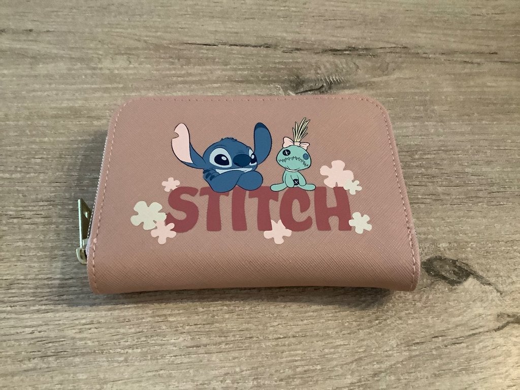 Portefeuille Disney Stitch (Nouveau) (3x10 cm), Enlèvement ou Envoi, Neuf, Rose, Autres marques