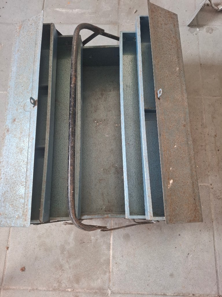 Werkkoffer en materiaal, Doe-het-zelf en Bouw, Ophalen, Gevuld, Gebruikt