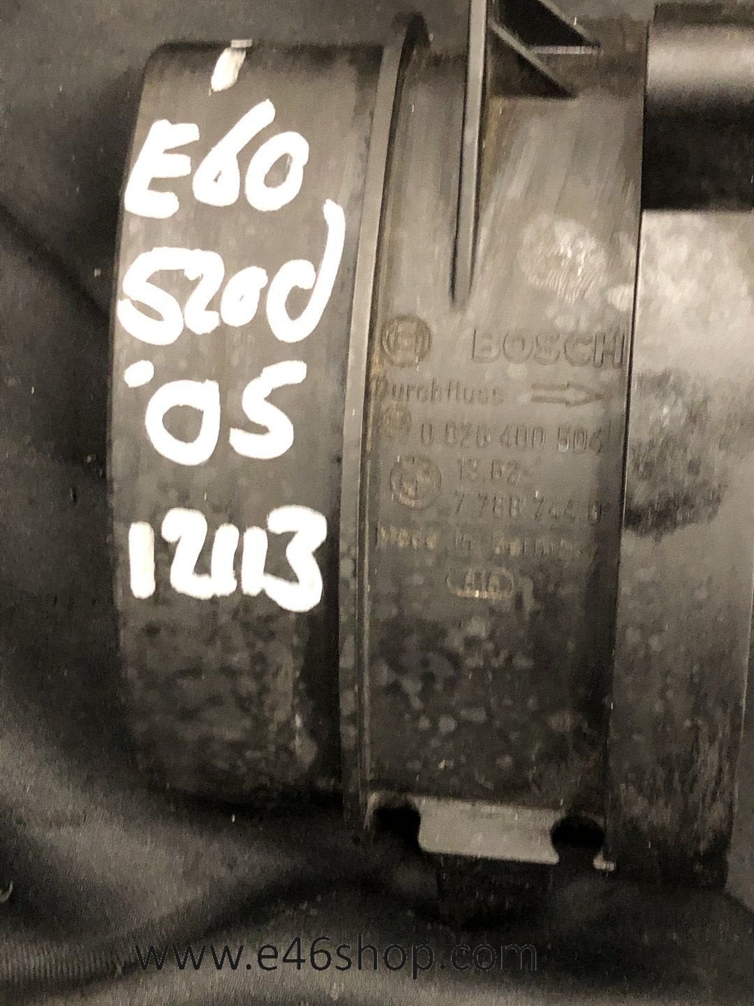 LUCHTMASSA METER BMW E60 520D OE 0928400504, -, Utilisé, -, Enlèvement ou Envoi