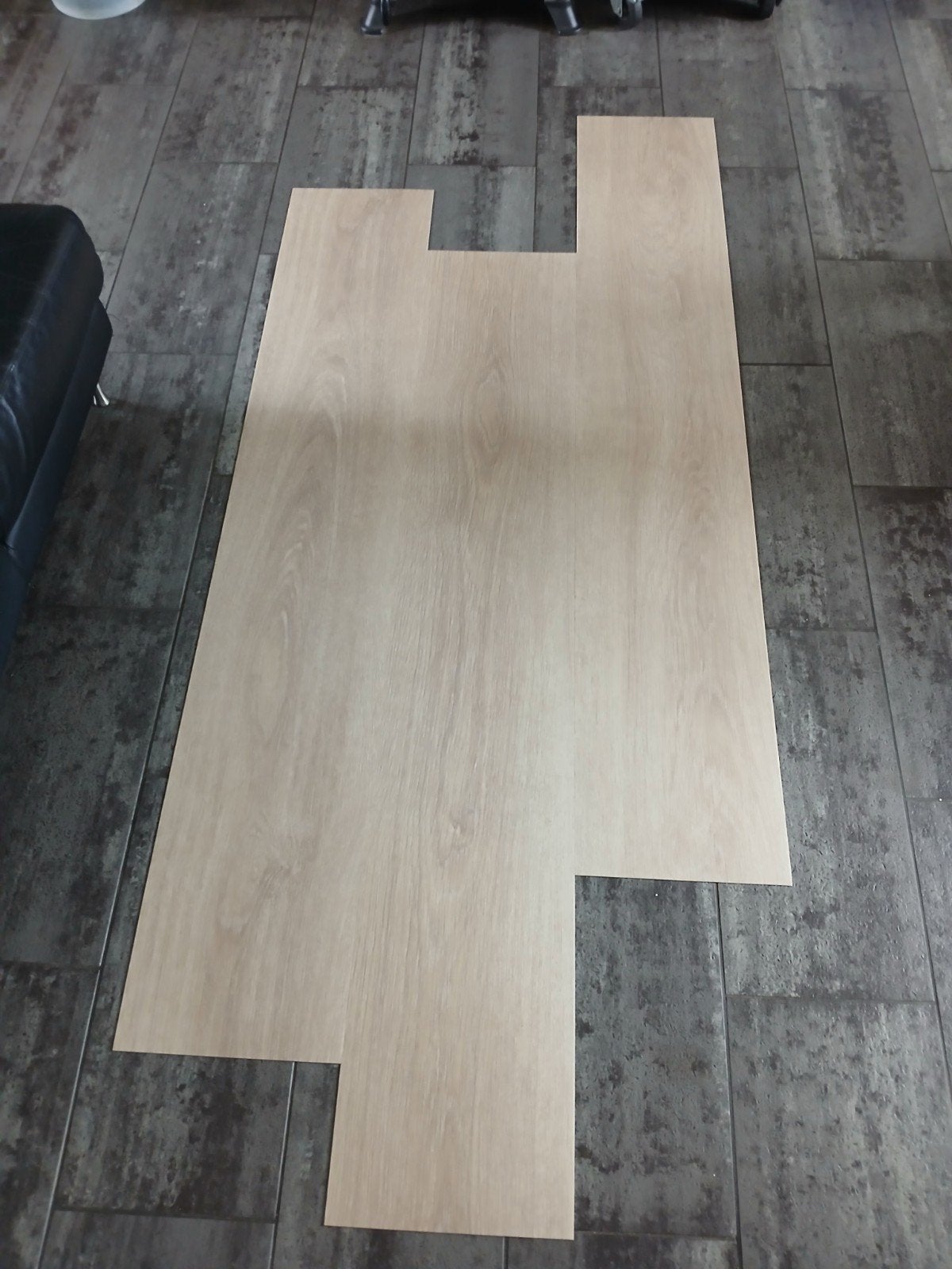 restpartij Forbo Allura grote pvc stroken licht eiken 8,6m2, Enlèvement