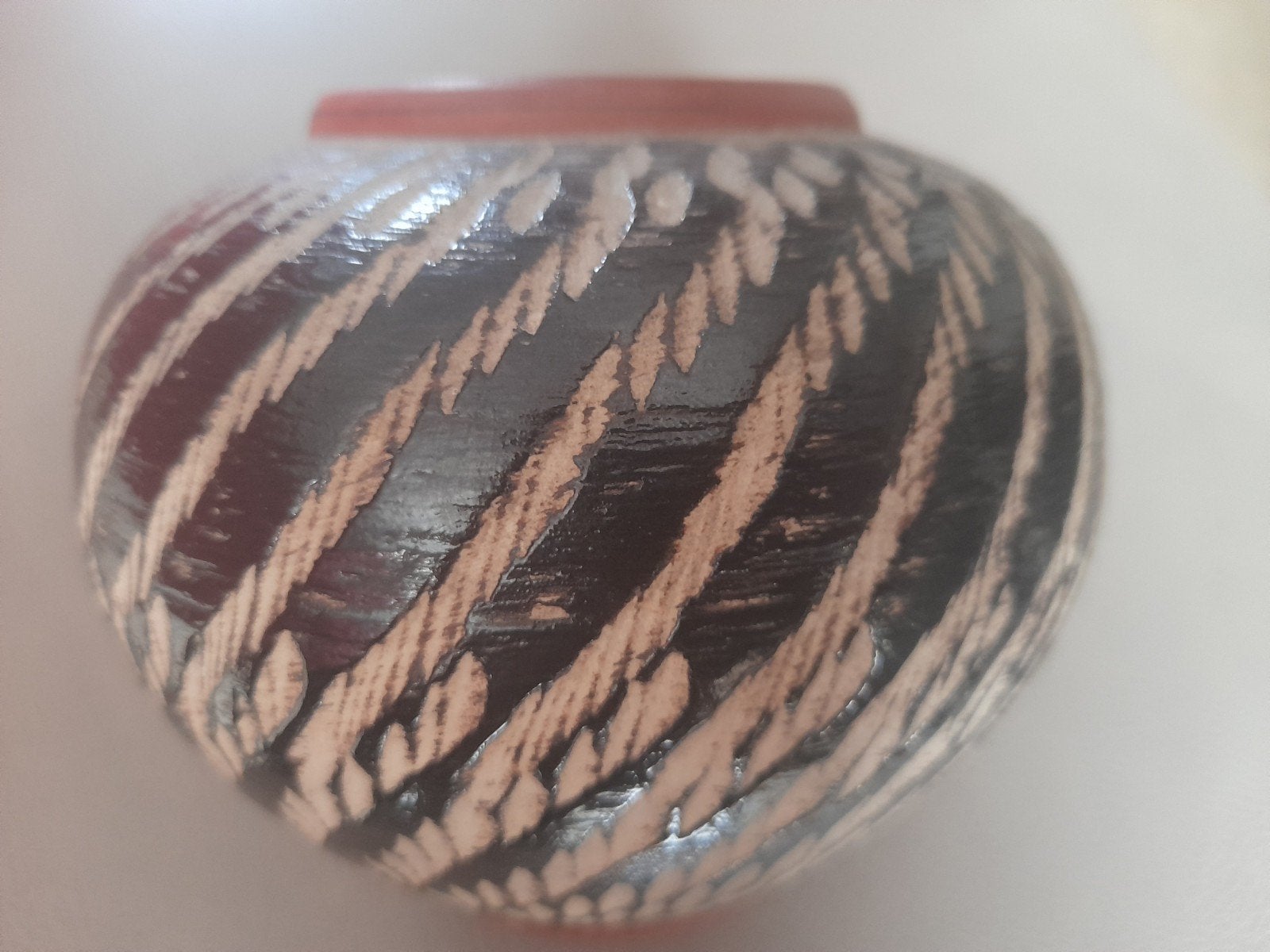 Vintage bolvaas, Antiek en Kunst, Ophalen of Verzenden