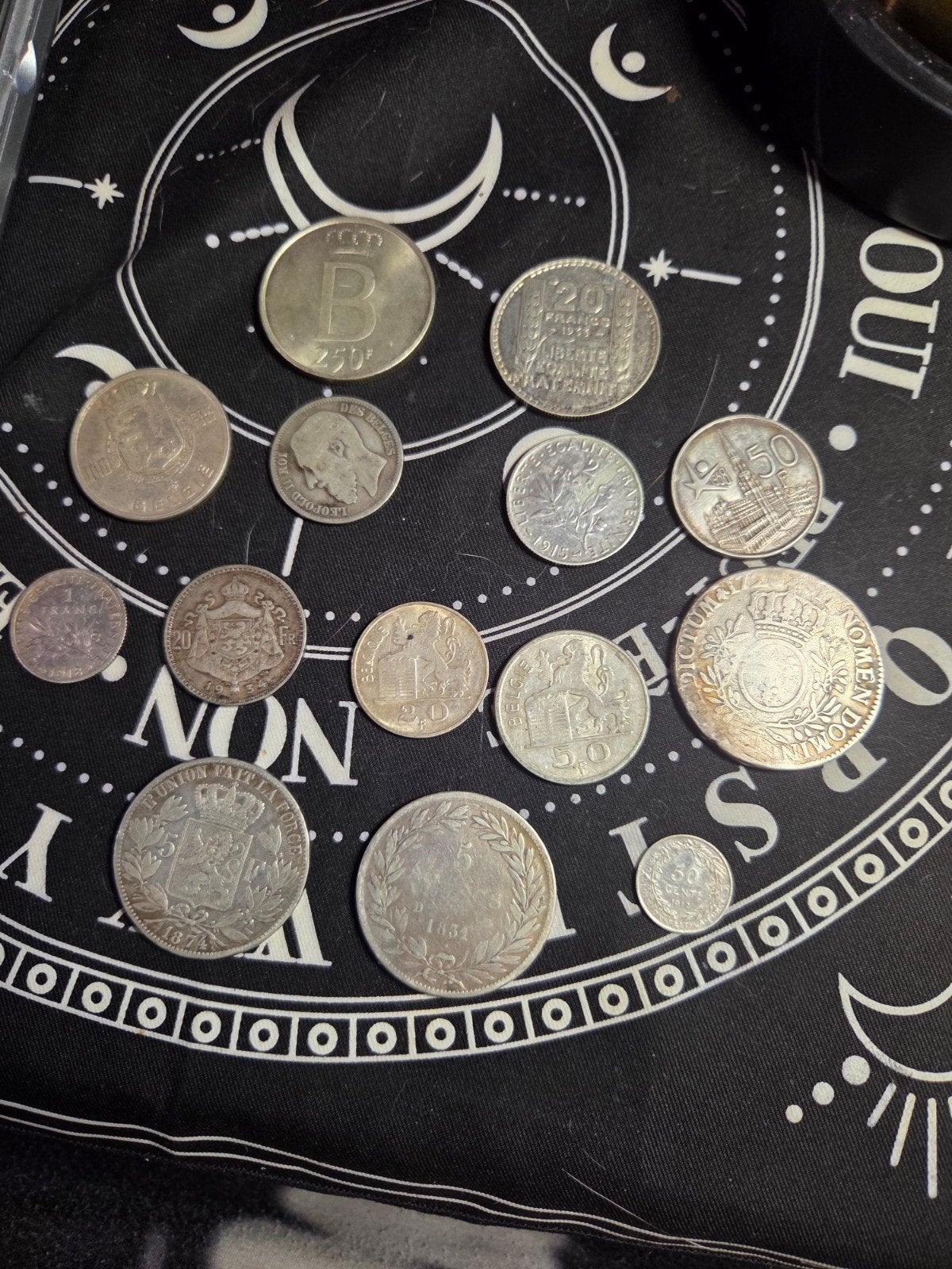 lot monnaie argent 210 grammes, Enlèvement ou Envoi, Argent
