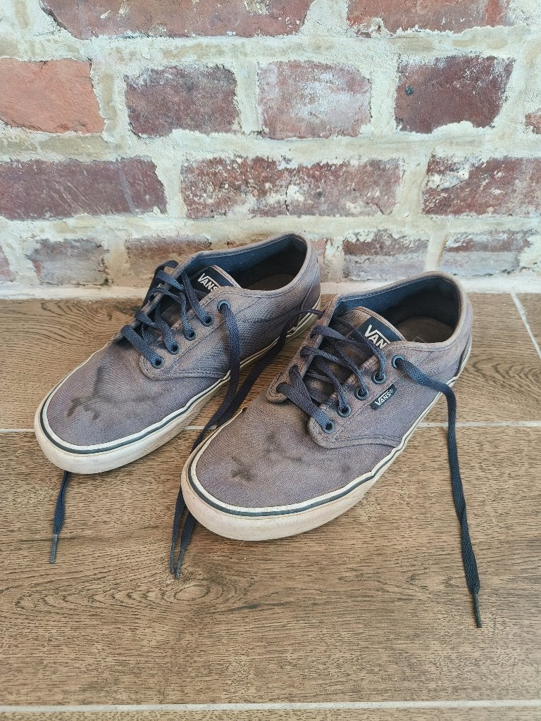 Chaussures Vans bleu foncé - Taille 44 (29,5 cm), Chaussures à lacets, Enlèvement, Porté, Vans