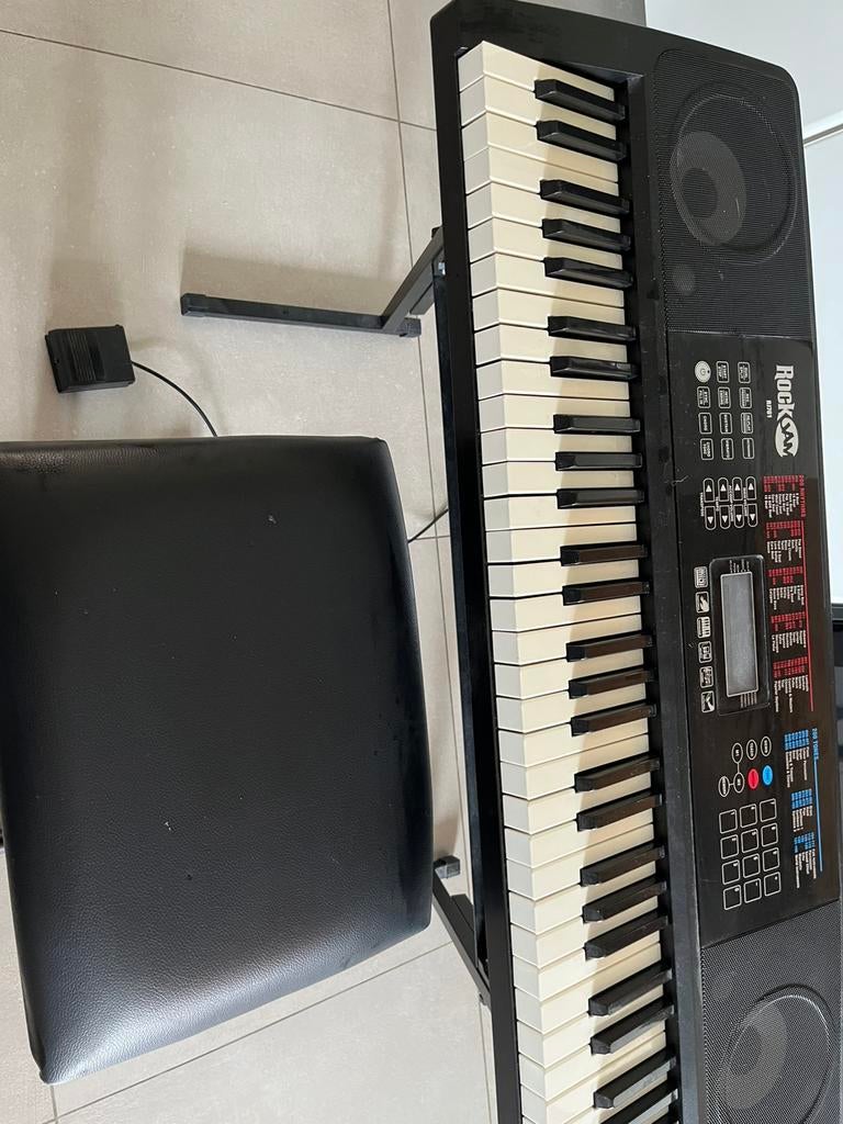 Piano, Ophalen, Zwart, Digitaal, Zo goed als nieuw