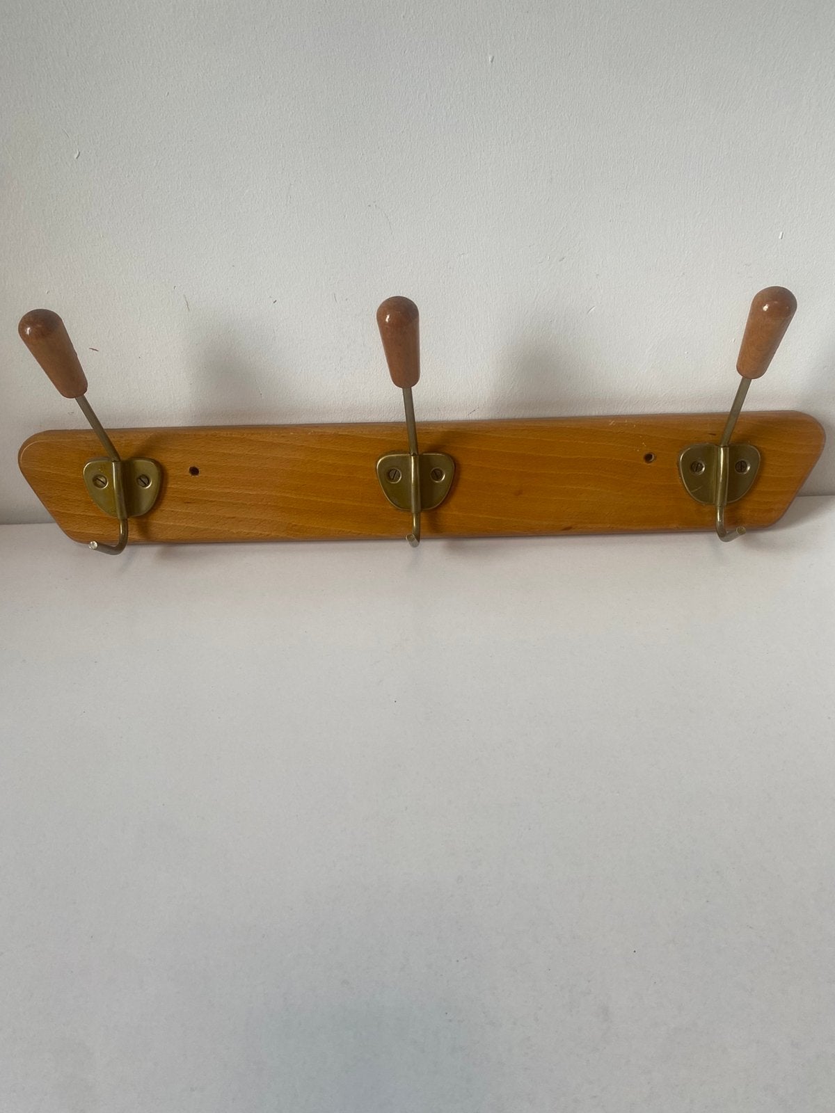 Portemanteaux mural vintage, Enlèvement ou Envoi, Comme neuf, Bois, Portemanteau mural