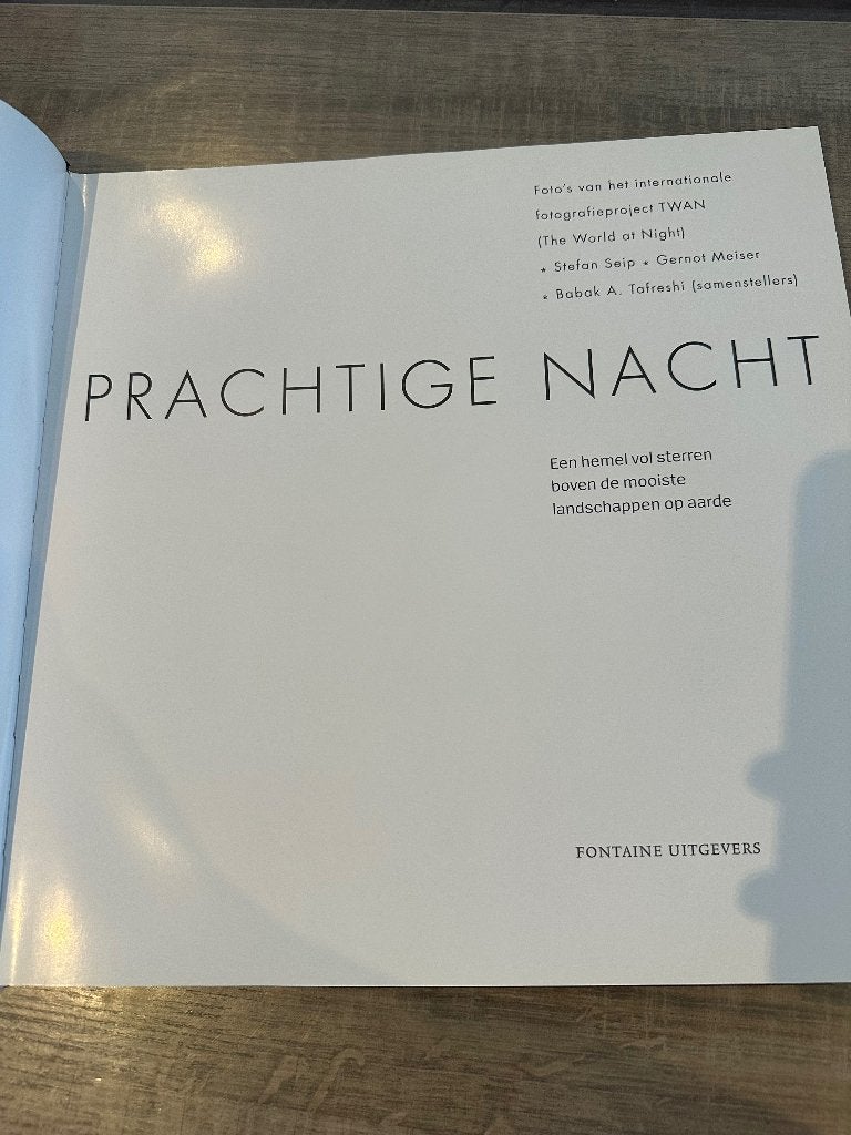 Prachtige nacht, Boeken, Natuur, Ophalen, Zo goed als nieuw