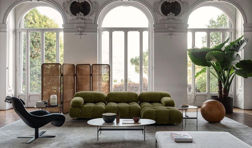 RECHERCHÉ: B&B Italia Camaleonda - Achat immédiat, Enlèvement ou Envoi, Banc d'angle, Design Bankstellen B&B Italia