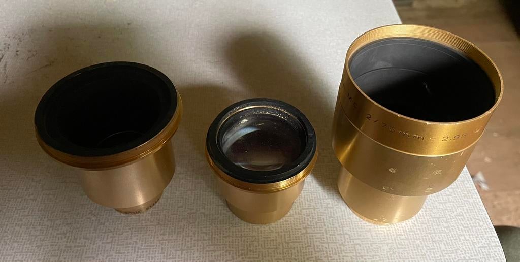 Lot van 3 lenzen Isco-Göttingen, Ophalen, Gebruikt