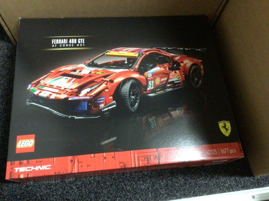 Lego Ferrari 488 GTE “AF Corse #51” (42125), Enfants & Bébés, Neuf, Enlèvement ou Envoi, Lego, Ensemble complet