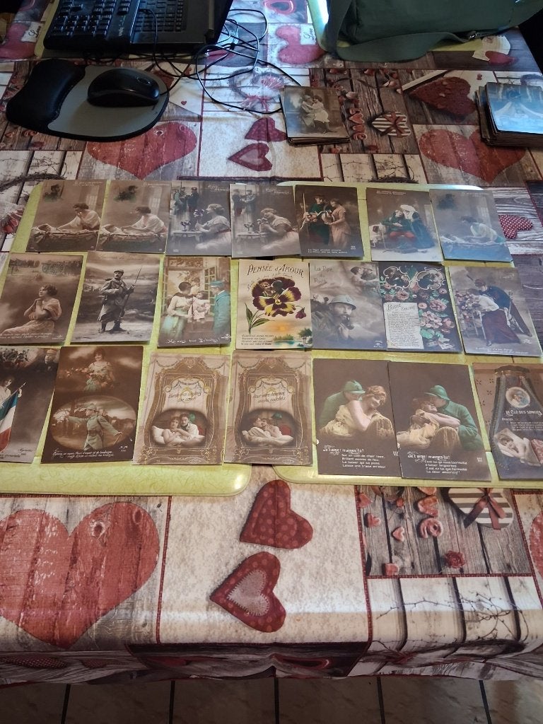 100 cartes militaires, Enlèvement ou Envoi, Avant 1920, Autres thèmes
