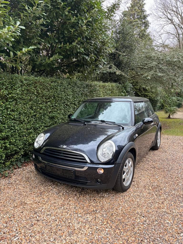 Mini seven, Auto's, Stof, Zwart, Handgeschakeld, Particulier