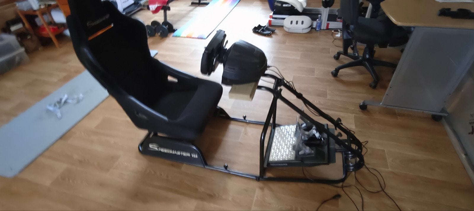 T300 met TLCM load cell pedalen, Games en Spelcomputers, Ophalen