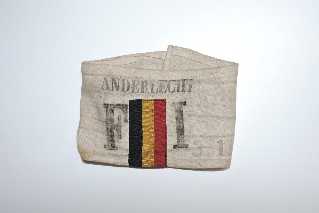 Verzetsarmband  Onafhankelijkheidsfront 1941-1945, Verzamelen, Militaria | Tweede Wereldoorlog, Overige soorten, Ophalen of Verzenden