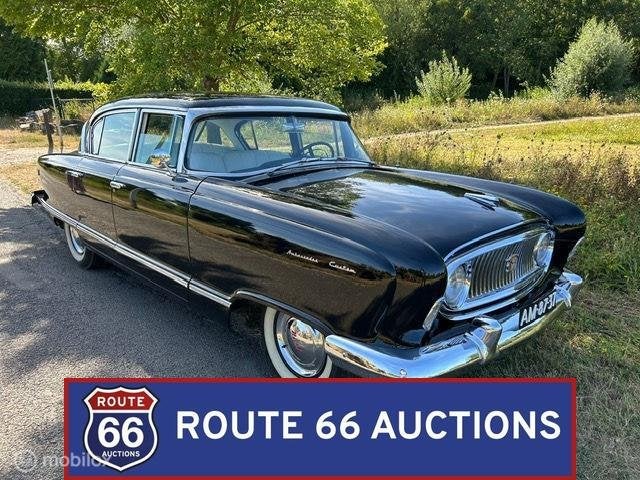 Nash Ambassador V8 | Route 66 Auctions, Autos, Oldtimers & Ancêtres, Autres marques, Achat, Entreprise, Boîte manuelle