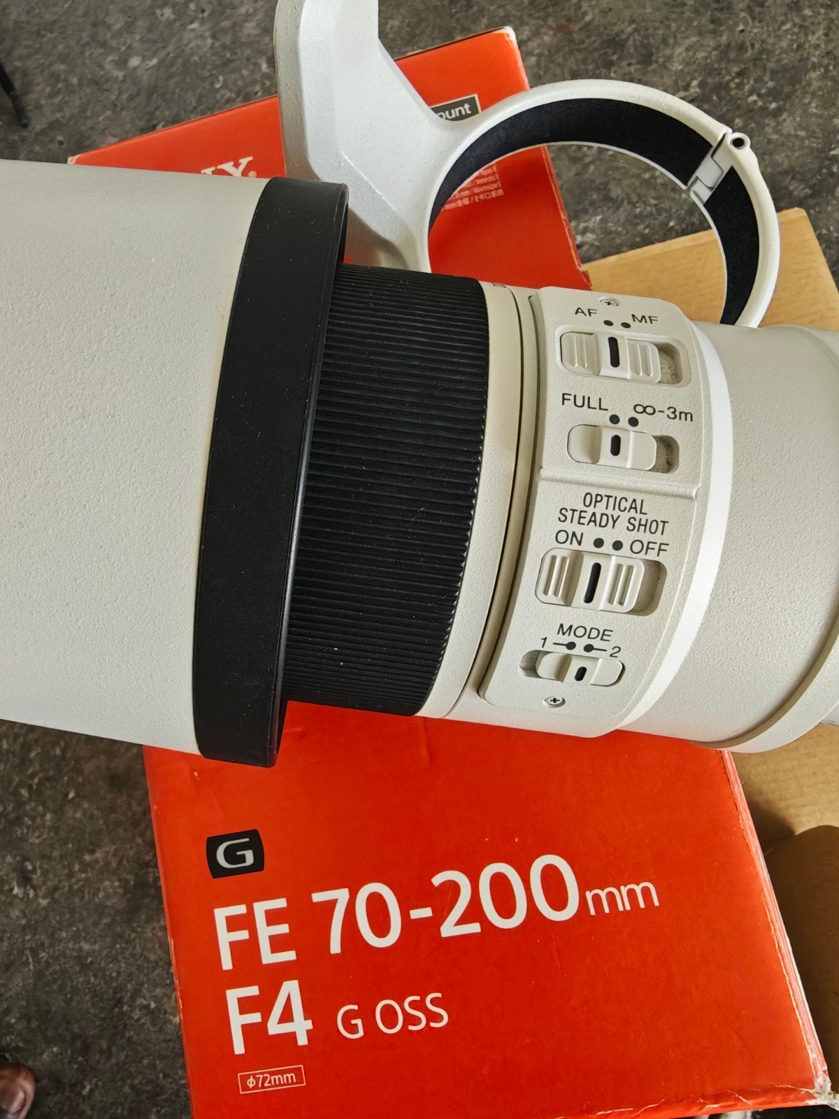 Sony FE 70-200mm f/4 G OSS-objectief, Zo goed als nieuw, Telelens, Zoom