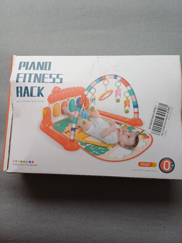 Baby Piano fitness rack, Ophalen, Zo goed als nieuw, Met licht