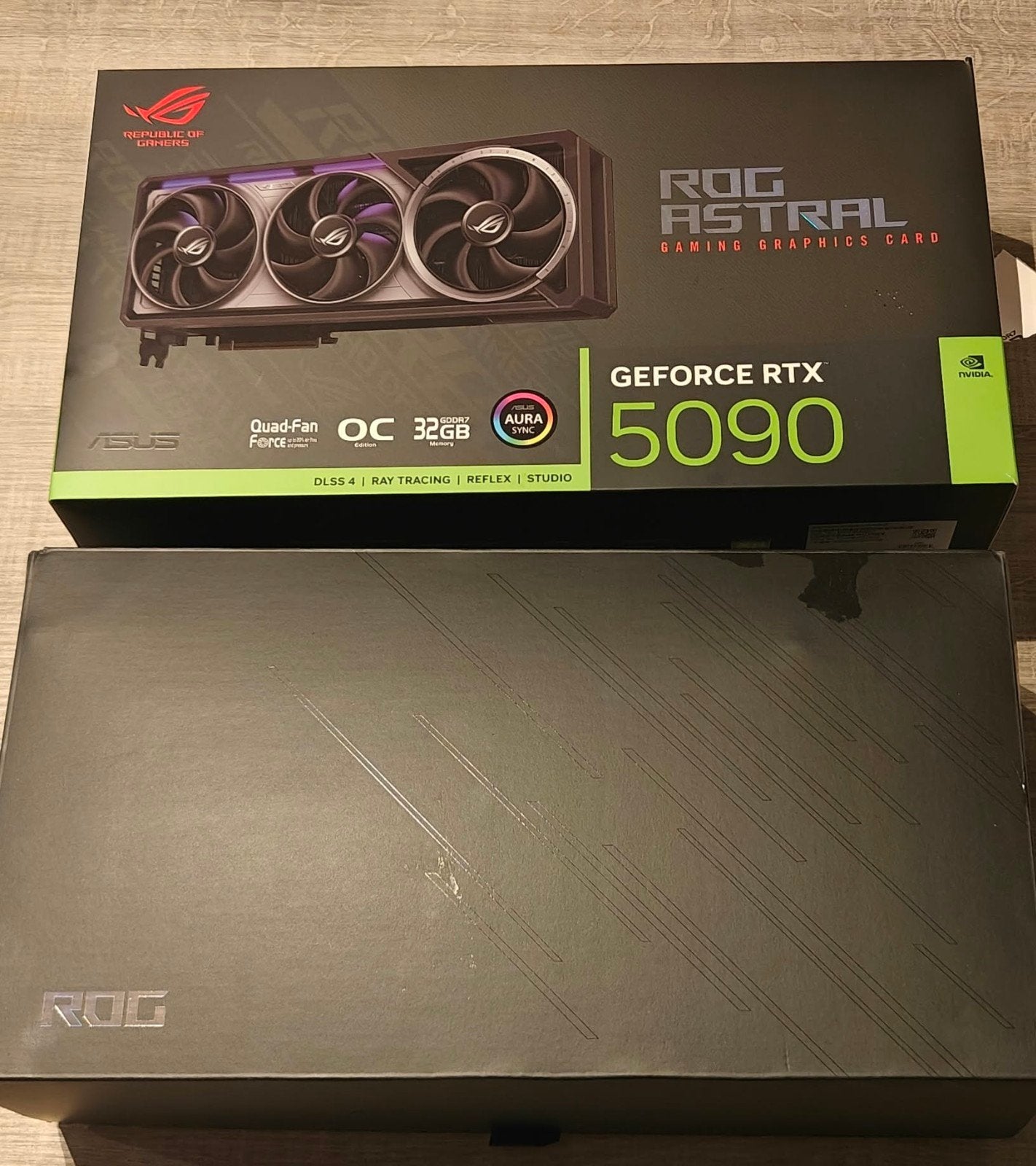 GPU - Astral ROG  rtx 5090 OC, Informatique & Logiciels, Enlèvement ou Envoi