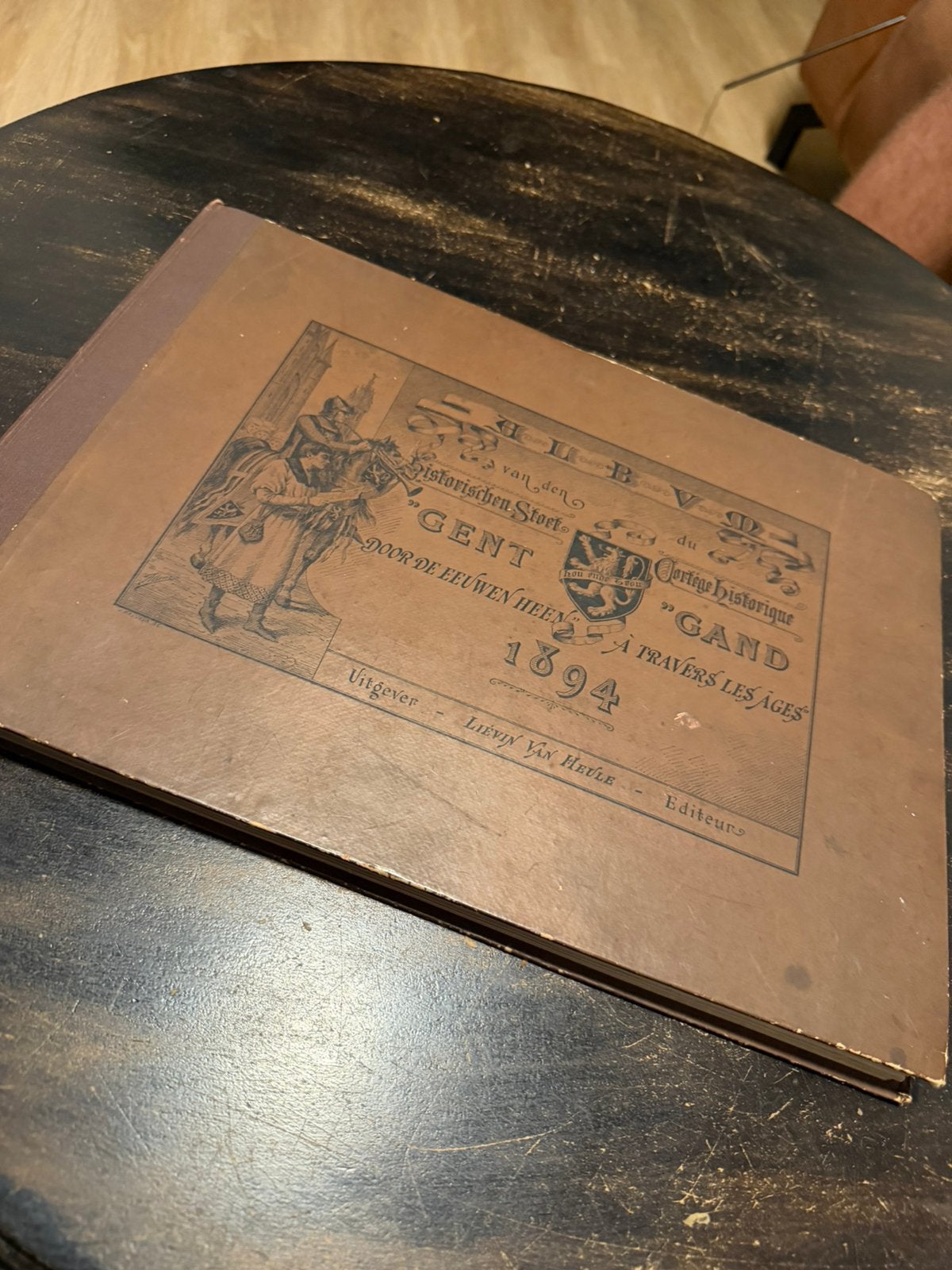 Antiek boek Gent, Ophalen