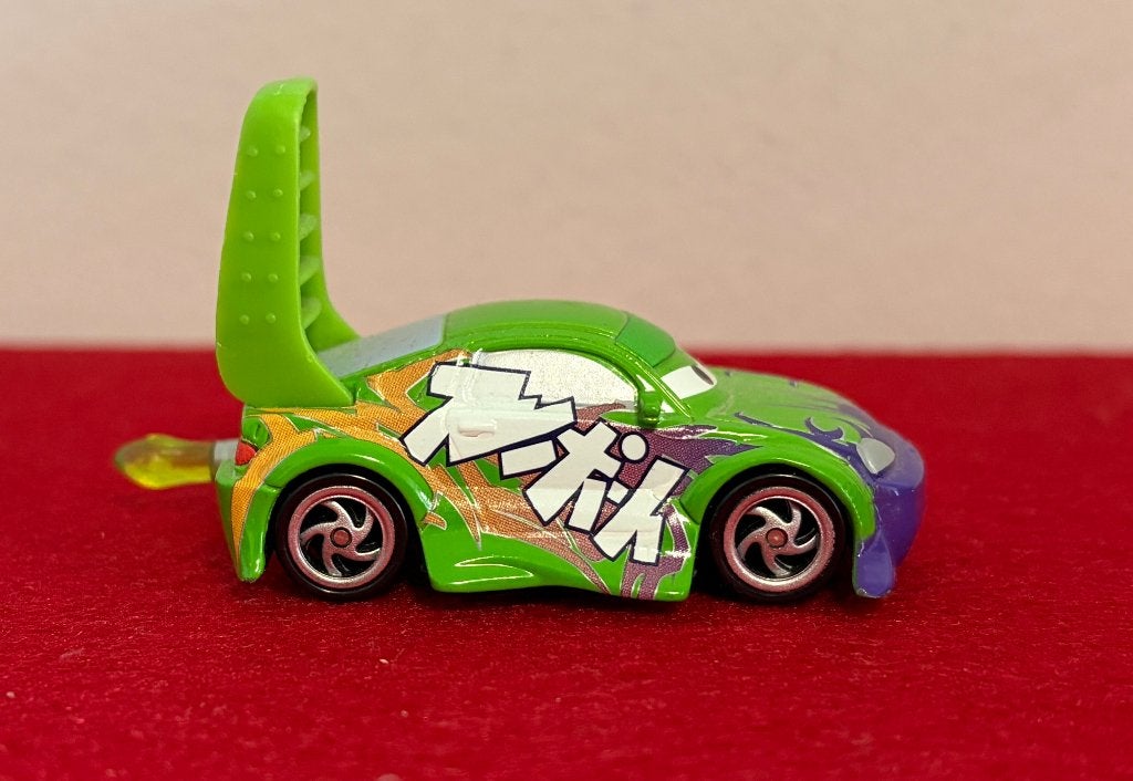 DISNEY CARS Wingo met Flame Diecast 1:55, Hobby en Vrije tijd, Modelauto's | Overige schalen, Ophalen of Verzenden, Auto