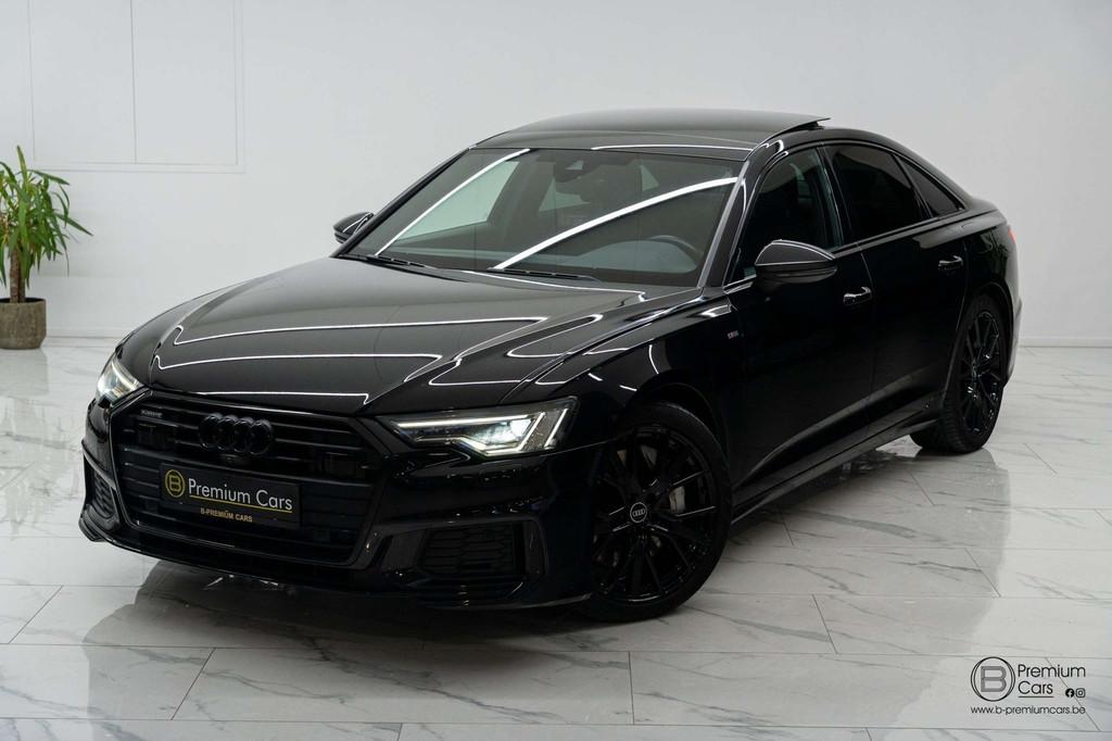 Audi A6 50 TFSI e quattro S tronic! 3x s-line, Full option, Autos, 299 ch, Achat, Entreprise, Noir