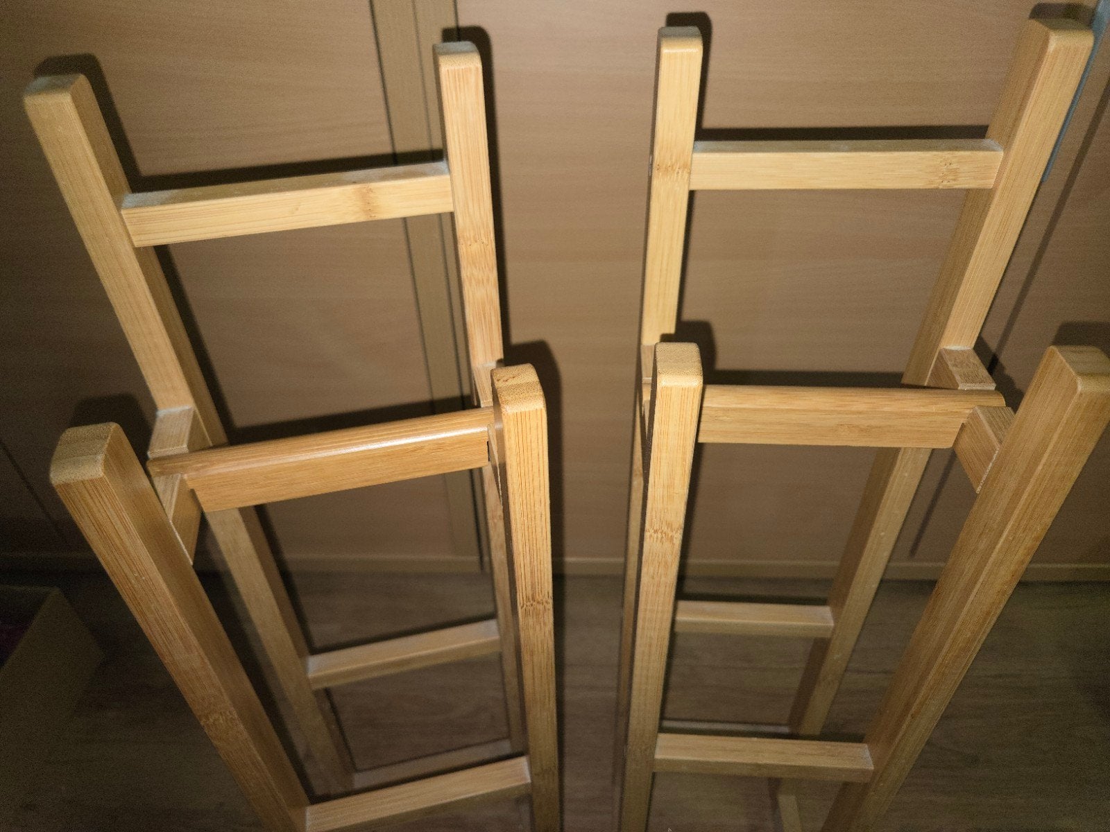 2 porte-rouleaux de papier toilette en bambou, Maison & Meubles, Accessoires pour la Maison | Paravents d'intérieur, Enlèvement