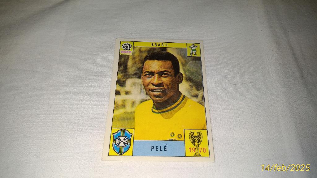 Pelè Mexico 70 Panini, Verzamelen, Sportartikelen en Voetbal, Verzenden, Nieuw, Poster, Plaatje of Sticker