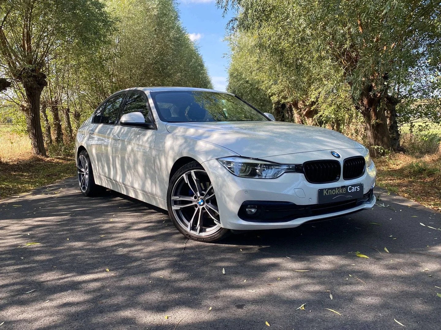 BMW 3 Serie 318 318d,19"Alu velgen,Sportzetels,Parkeerhulp, Autos, BMW, 121 g/km, Entreprise, Noir, Commande vocale
