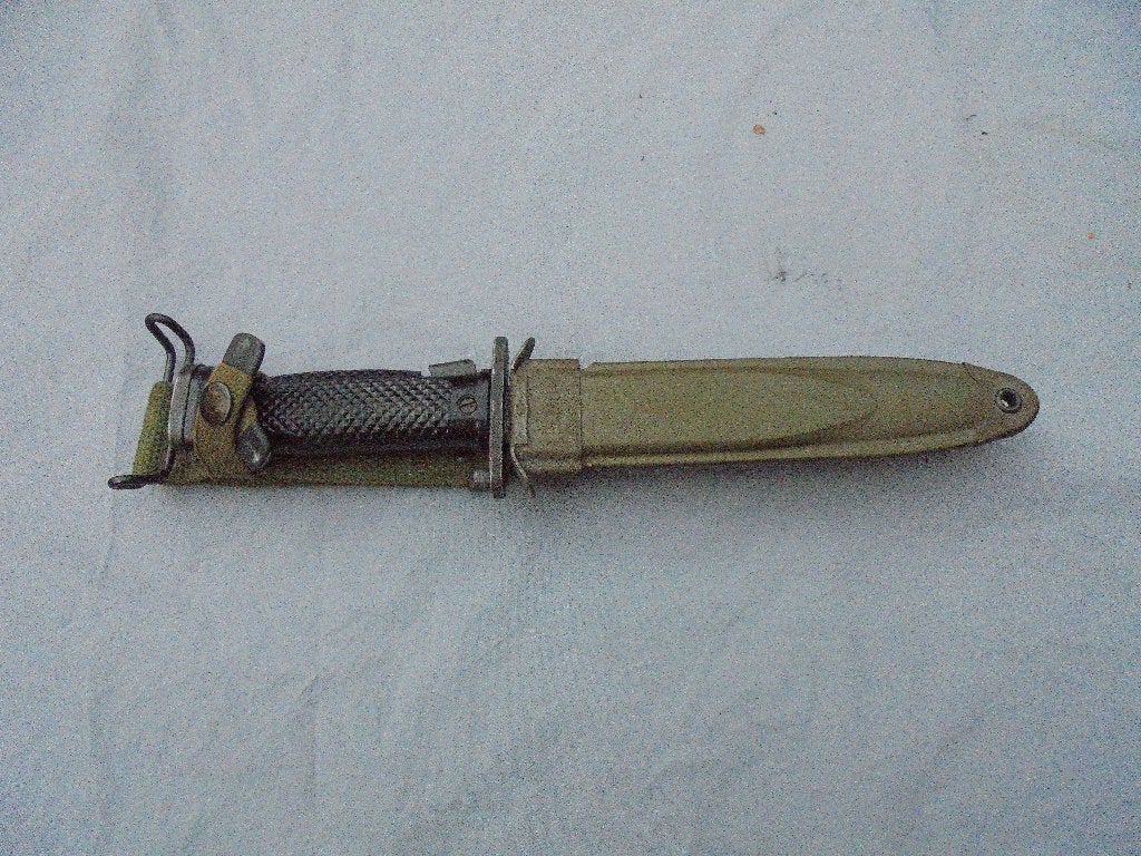 couteau baionnette us m 5 A1 imperial, Enlèvement ou Envoi, Armée de terre, Couteau ou Poignard