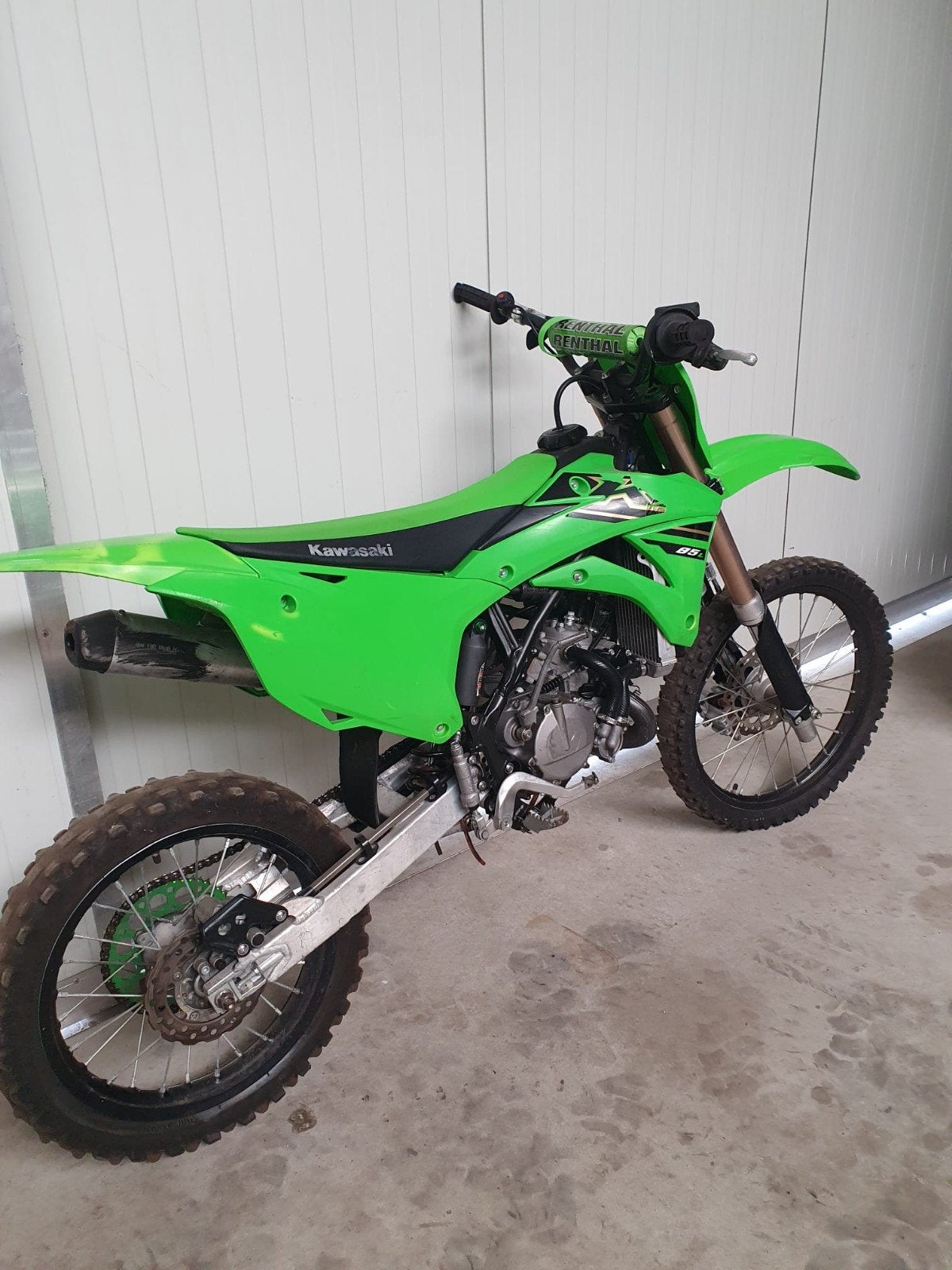 Kawasaki klx 85 L 2t crosser, Fietsen en Brommers, Ophalen