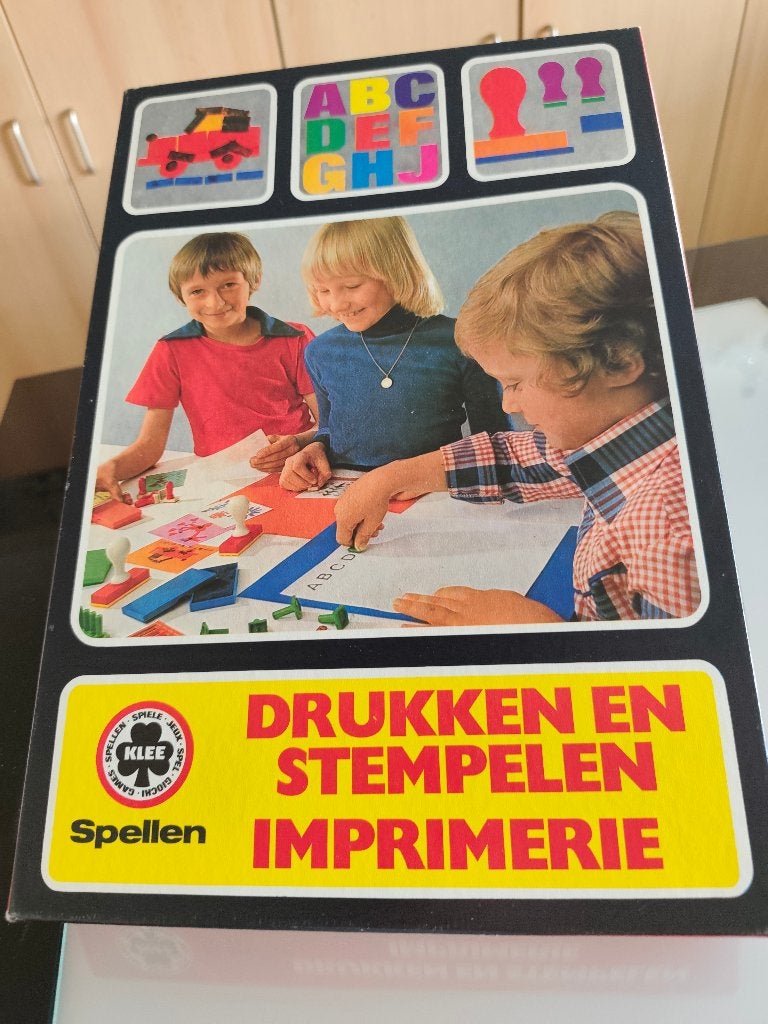 Boîte à imprimer et à tamponner, Enlèvement, Comme neuf, Garçon ou Fille