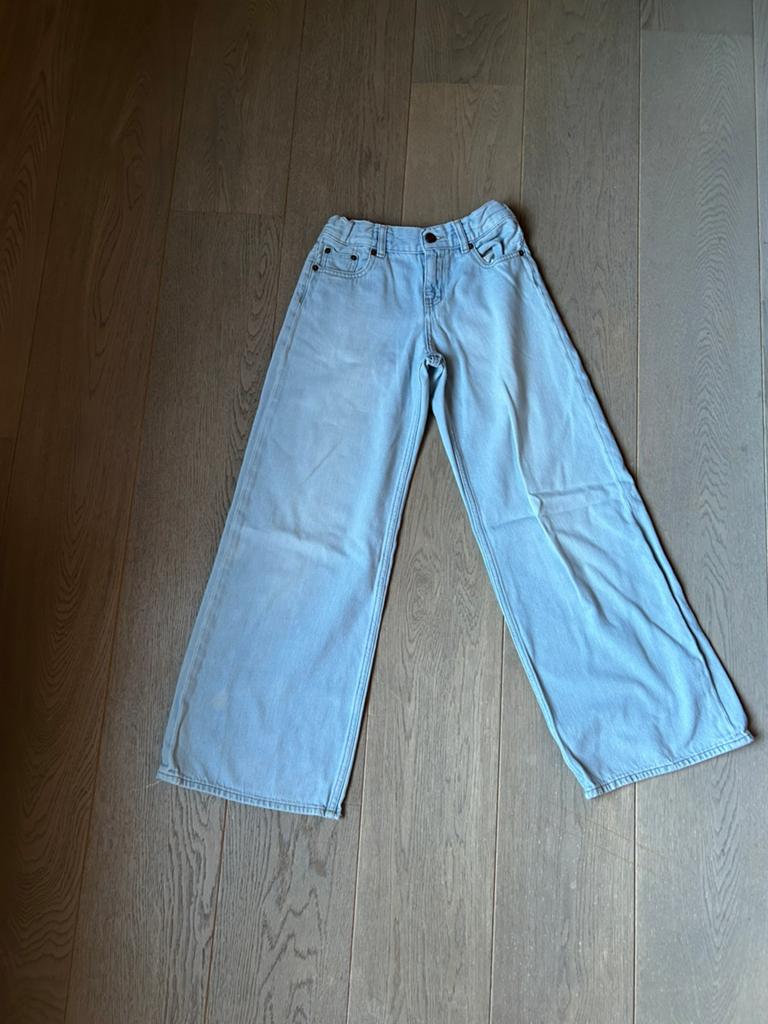Finger jeans broek, Ophalen, Gedragen