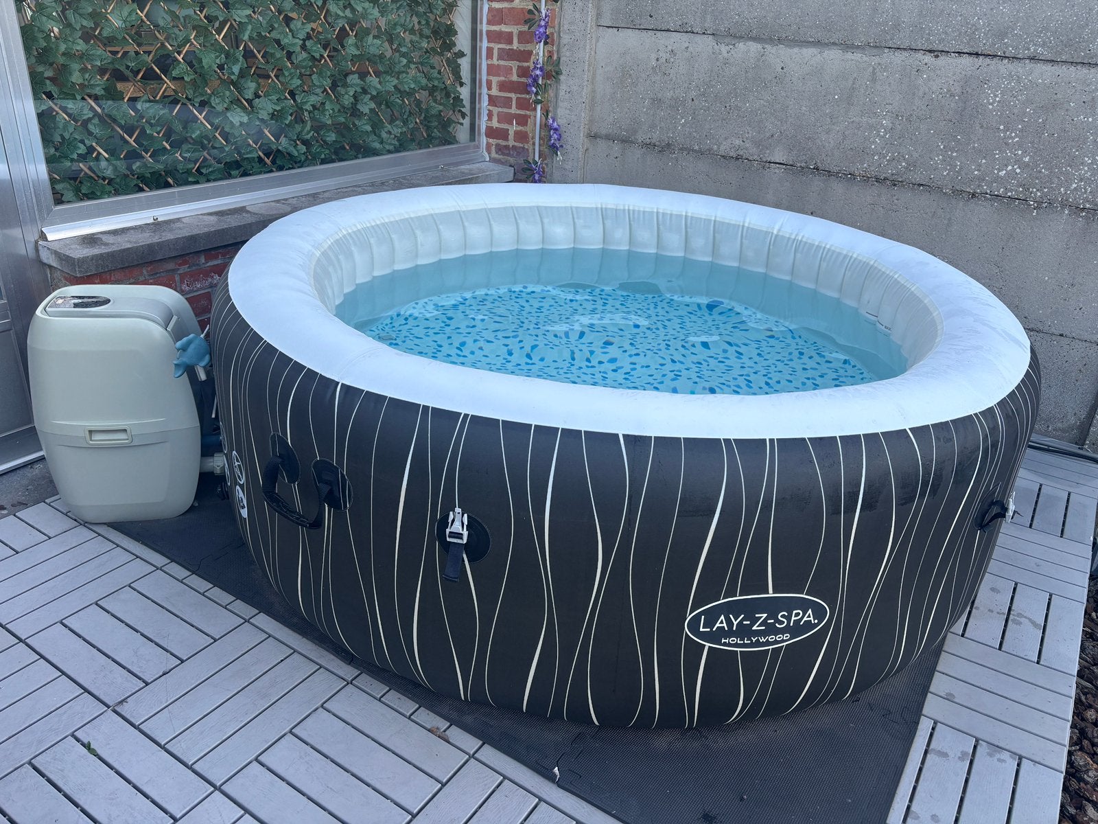 Lay Z spa Hollywood, Jardin & Terrasse, Enlèvement, Comme neuf, Gonflable