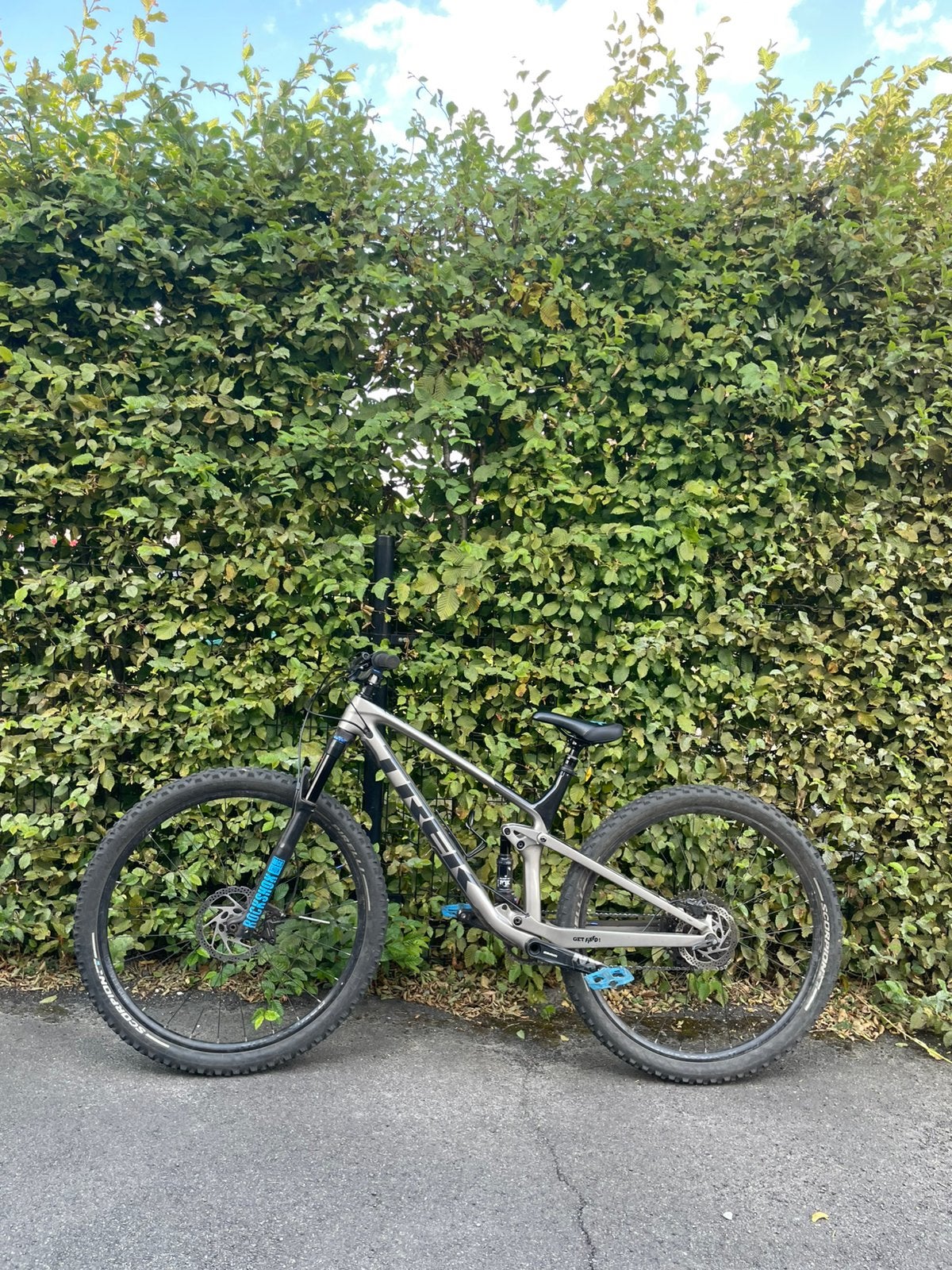 Full suspension trek top fuel 9.7, Ophalen, Zo goed als nieuw, Schijfrem, 24 inch of meer