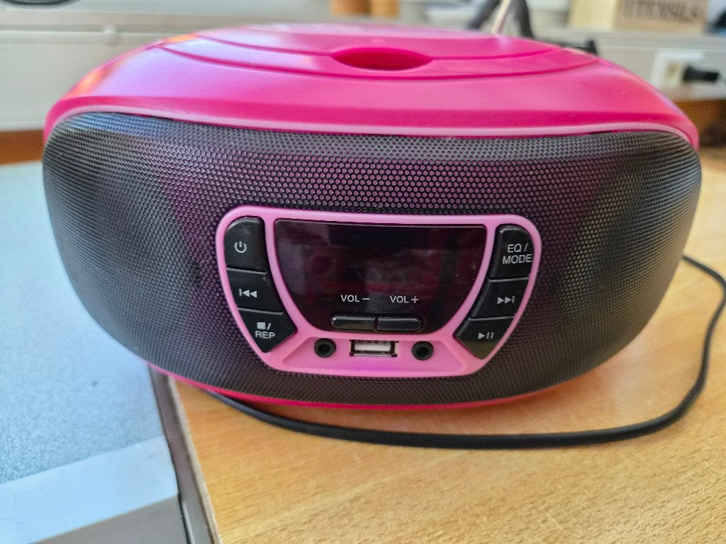 Radio cd, Enlèvement, Comme neuf, Radio, Avec lecteur de CD