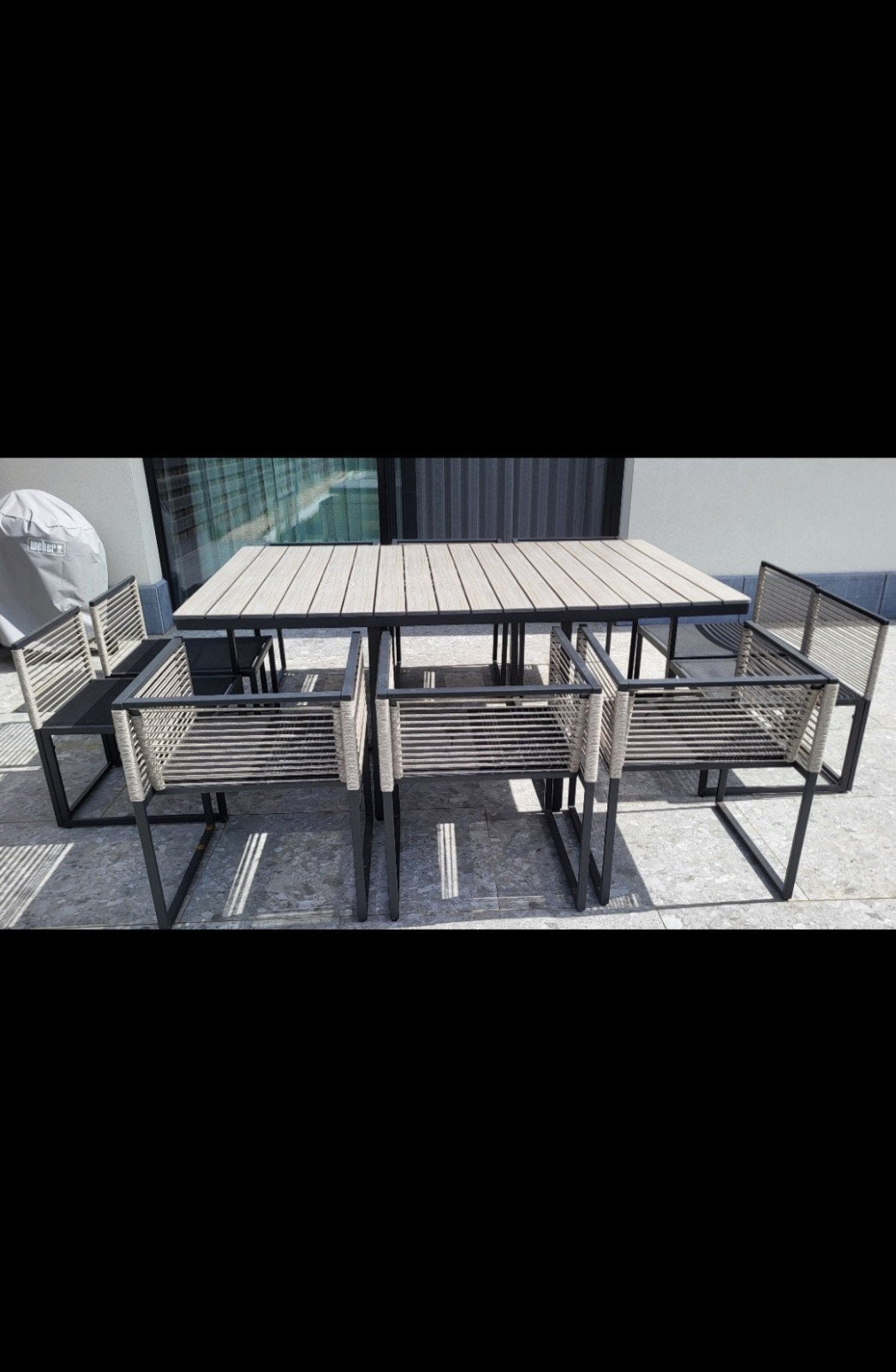 TUINSET 10 PERSONEN!, Jardin & Terrasse, Ensembles de jardin, Salons de jardin, Enlèvement