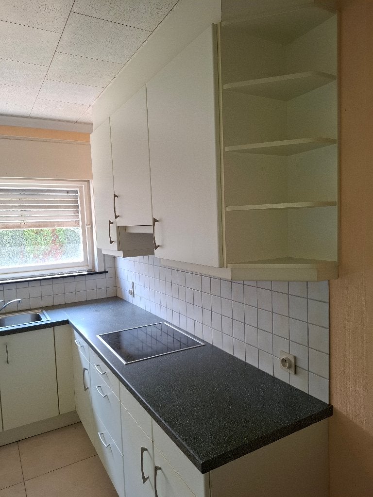 DSM keuken (incl. toestellen), Huis en Inrichting, Keuken | Complete keukens, Ophalen, U-keuken, Wit, Zo goed als nieuw