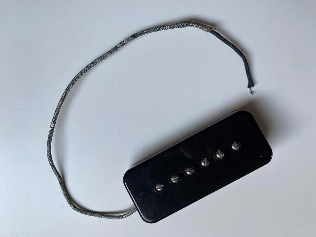 Lollar p-90 50’s wind neck black, Musique & Instruments, Enlèvement ou Envoi, Utilisé, Guitare électrique