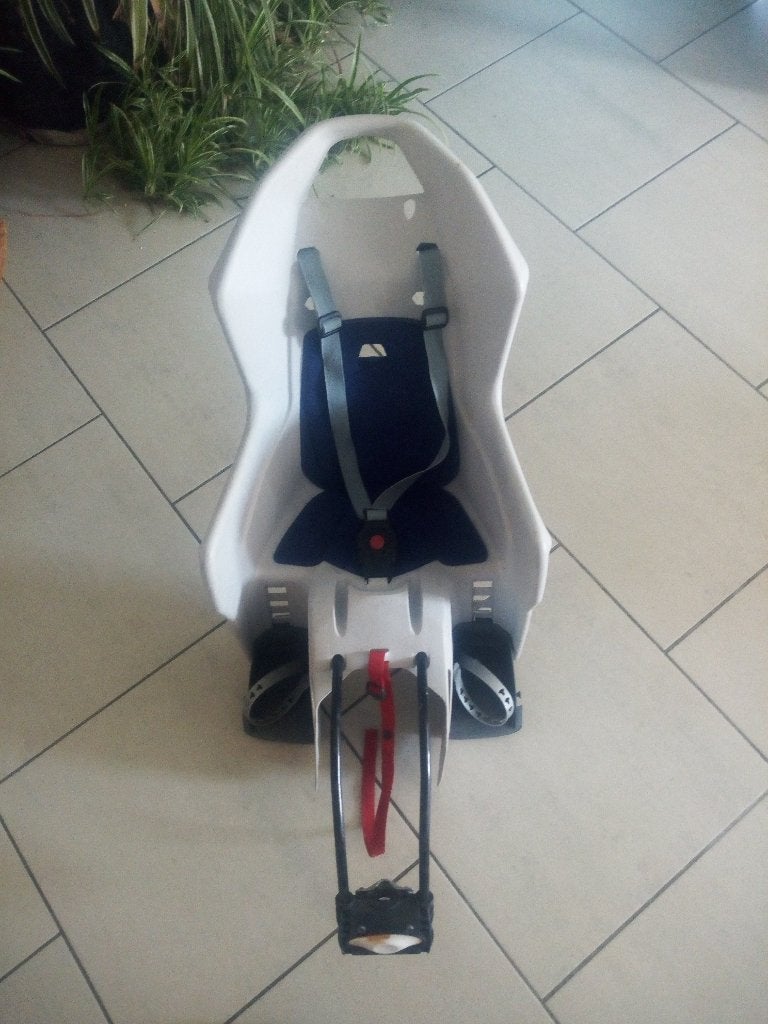 siege vélo enfant, Fietsen en Brommers, Ophalen, Achterzitje, Voetsteuntjes, Zo goed als nieuw